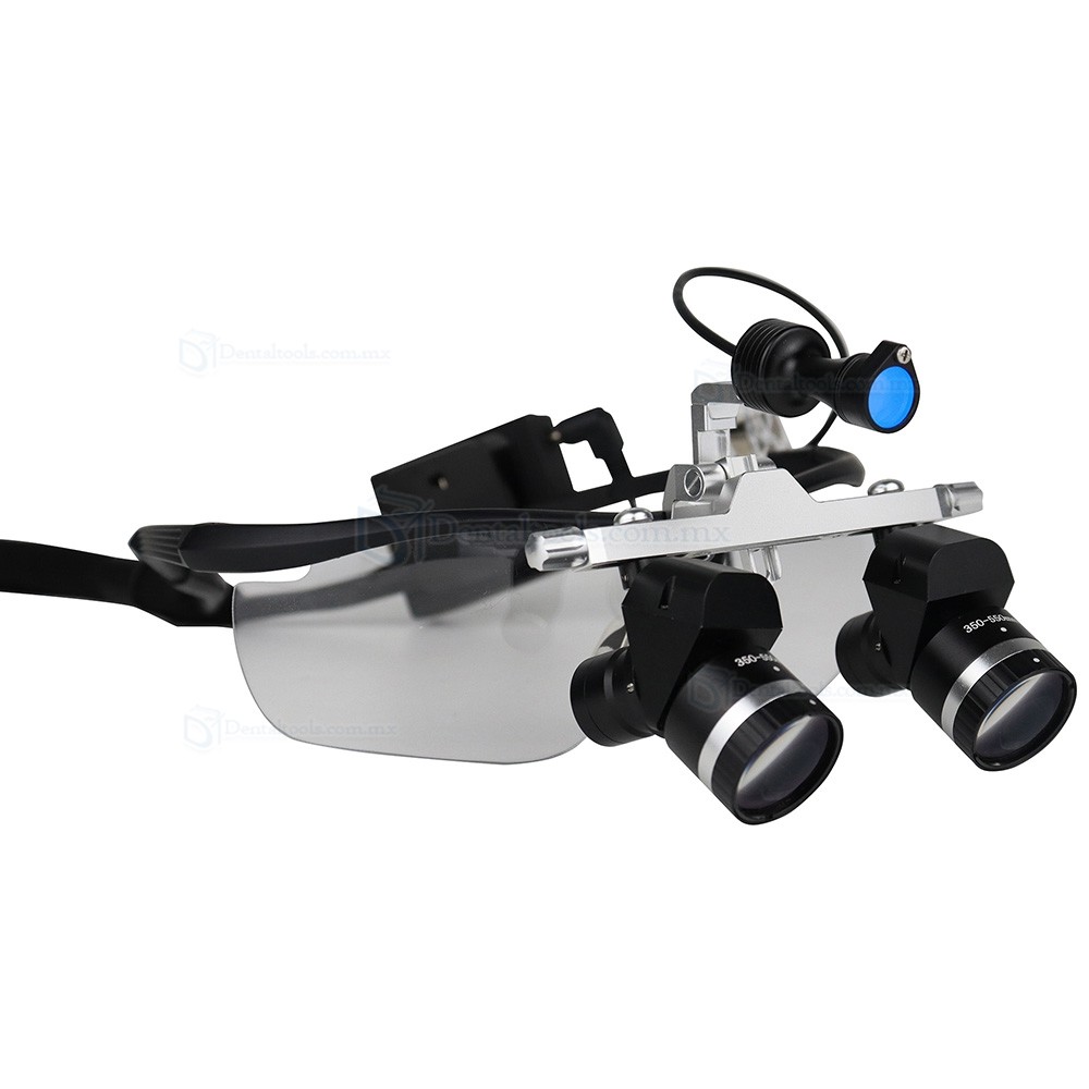 YWJ-MG11U Lupa binoculare dental lupa m&eacute;dica ergon&oacute;micas de aumento ajustable con LED